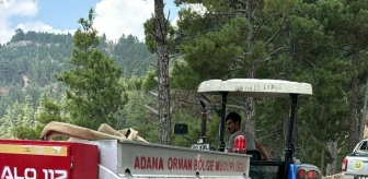 Adana'nın Feke ilçesinde orman yangını kontrol altına alındı