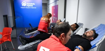 AA Çalışanları Türk Kızılaya Kan Bağışında Bulundu