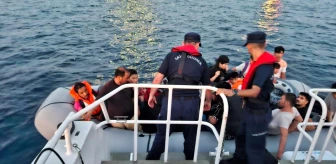 Ayvalık'ta 30 düzensiz göçmen yakalandı