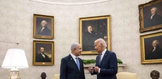ABD Başkanı Joe Biden ile İsrail Başbakanı Binyamin Netanyahu Beyaz Saray'da bir araya geldi