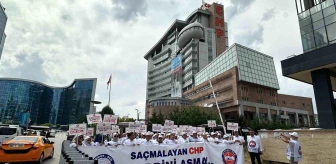 Diyanet-Sen, CHP Genel Merkezi önünde tepki gösterdi