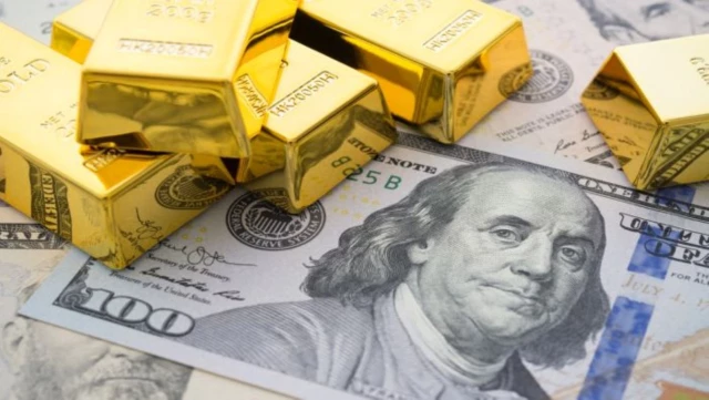 How did the gold and dollar exchange rates start the day?
