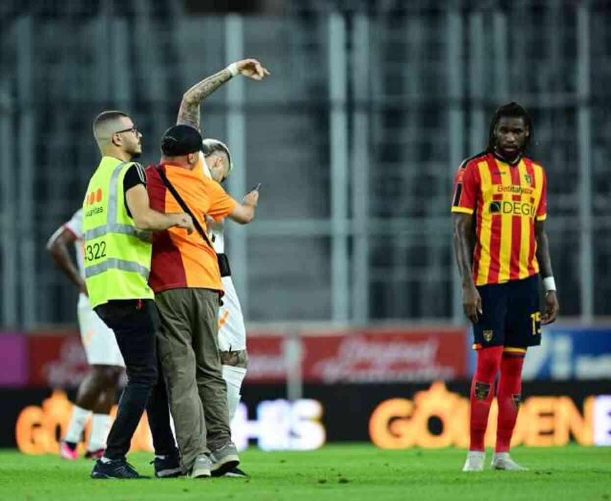 Galatasaray- Lecce maçından kareler