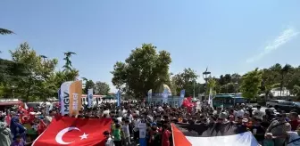 Konya'da İsrail'in Gazze'ye yönelik saldırıları protesto edildi