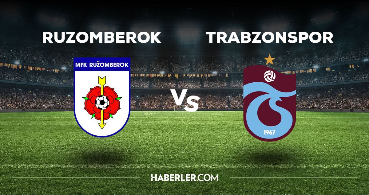 Ruzomberok Trabzonspor maçı ilk 11'i! Trabzonspor'un Ruzomberok maçı 11'i belli oldu mu, ilk 11'de kimler var?