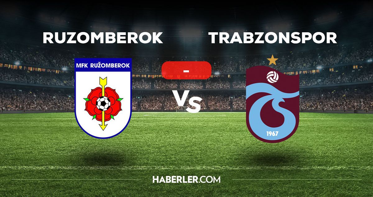Ruzomberok Trabzonspor maçı kaç kaç, bitti mi? MAÇ SKORU! Ruzomberok Trabzonspor maçı kaç kaç, canlı maç skoru!