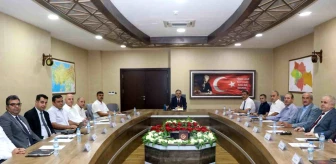 Siirt Valisi Dr. Kemal Kızılkaya başkanlığında İstihdam ve Mesleki Eğitim Kurulu toplantısı düzenlendi