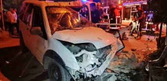 Van'da otomobilin takla atması sonucu meydana gelen trafik kazasında 2 kişi yaralandı