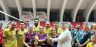 Aydın'da Kurumlar Arası Voleybol Turnuvası Sona Erdi
