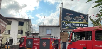 Bursa'da Üç Katlı Binada Çıkan Yangın Söndürüldü