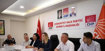 CHP Edirne İl Başkanı Harika Taybıllı, CHP'yi iktidara taşımak için çalışacaklarını belirtti