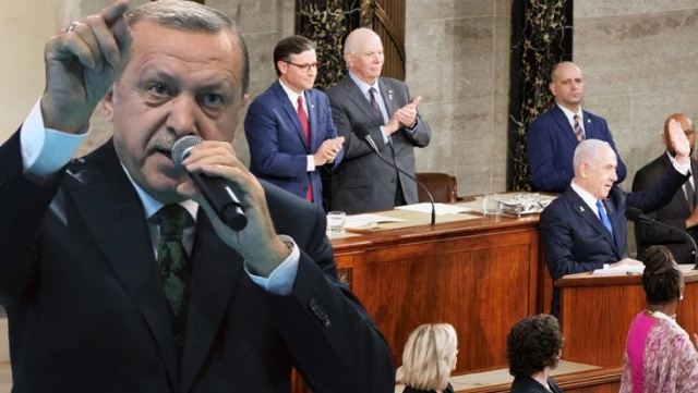 أول رد فعل من الرئيس أردوغان على خطاب نتنياهو في الكونغرس الأمريكي.