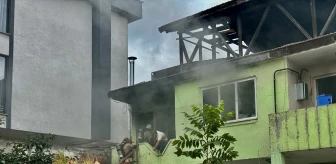 Düzce'de müstakil evde çıkan yangında 5 kişi hastaneye kaldırıldı