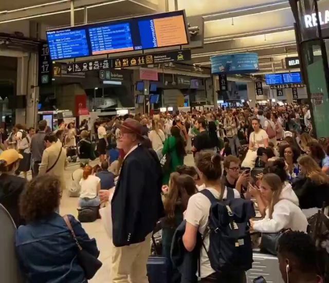 Sabotage on high-speed trains hours before the opening of the Olympic Games in France