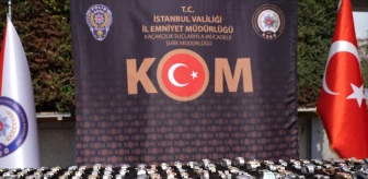 İstanbul'da Kaçak Ürün Operasyonu: 10 Bin 103 Ürün Ele Geçirildi