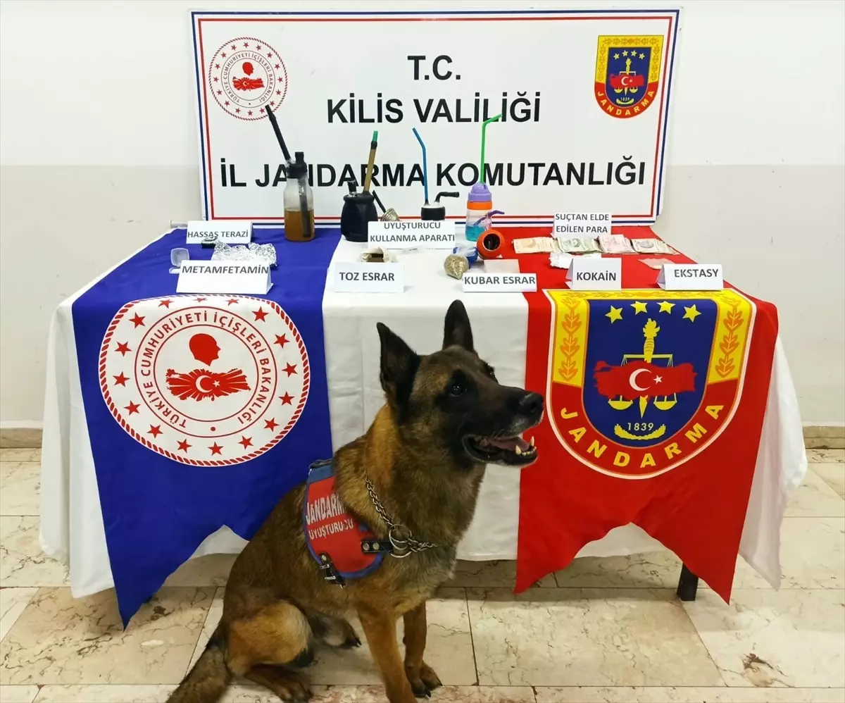 Kilis'te uyuşturucu operasyonunda 1 şüpheli gözaltına alındı