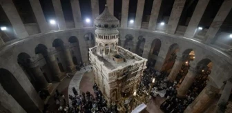 Kudüs'teki Kutsal Kabir Kilisesi'nde, Haçlı Seferleri'nden kalma kayıp altar keşfedildi
