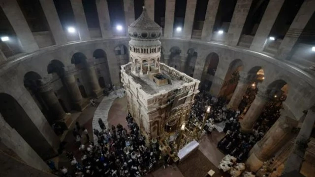 В Храме Гроба Господня в Иерусалиме был обнаружен потерянный алтарь, оставшийся от Крестовых походов.