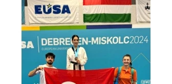 OMÜ Tekvando Takımı Avrupa Üniversite Oyunları'nda 2 Madalya Kazandı