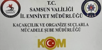 Samsun'da Kaçakçılık Operasyonu: 2 Şüpheli Gözaltına Alındı
