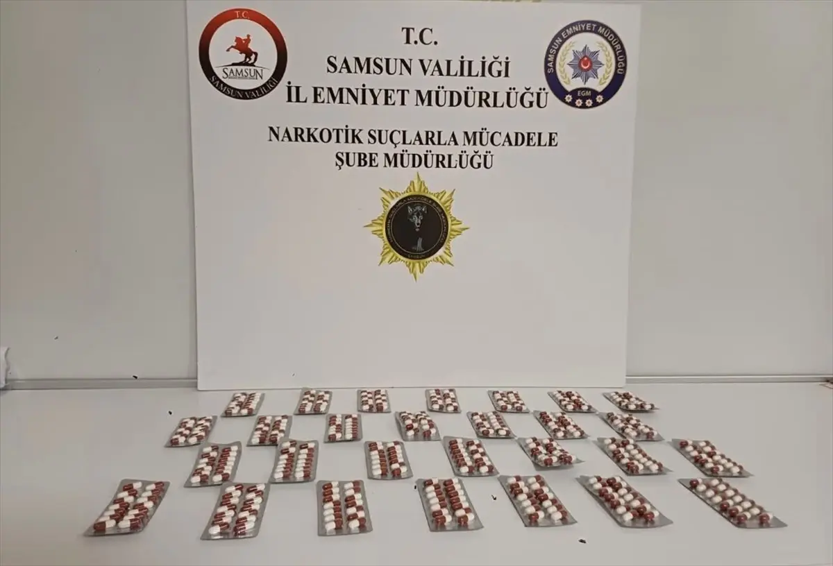 Samsun'da uyuşturucu operasyonu: 3 zanlı gözaltına alındı
