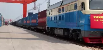 Çin-Avrupa Yük Treni Shijiazhuang'dan Hareket Etti