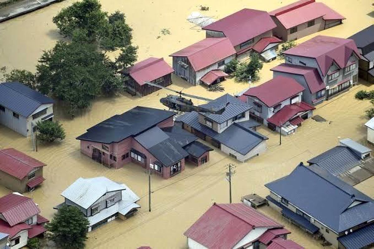Japonya'da Şiddetli Yağışlar Sonucu Ölü Sayısı 3'e Yükseldi