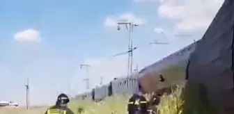 Rusya'da yolcu treni kaza geçirdi, 140 kişi yaralandı