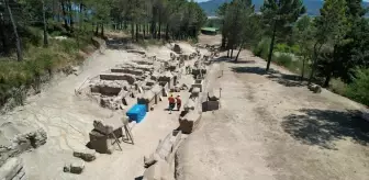 Zonguldak'taki Tios Antik Kenti'nde Roma dönemine ait nekropol alanı bulundu