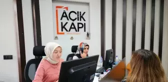 Artvin'de Açık Kapı Şube Müdürlüğüne yapılan başvurular sonuçlandırıldı