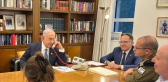 Beyrut saldırısı sonrası fotoğraf paylaşan Netanyahu, bakanlarına konuşma yasağı getirdi