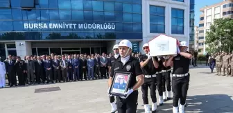 Bursa'da Kanser Tedavisi Gören İl Emniyet Müdür Yardımcısı Özay Başkent İçin Tören Düzenlendi