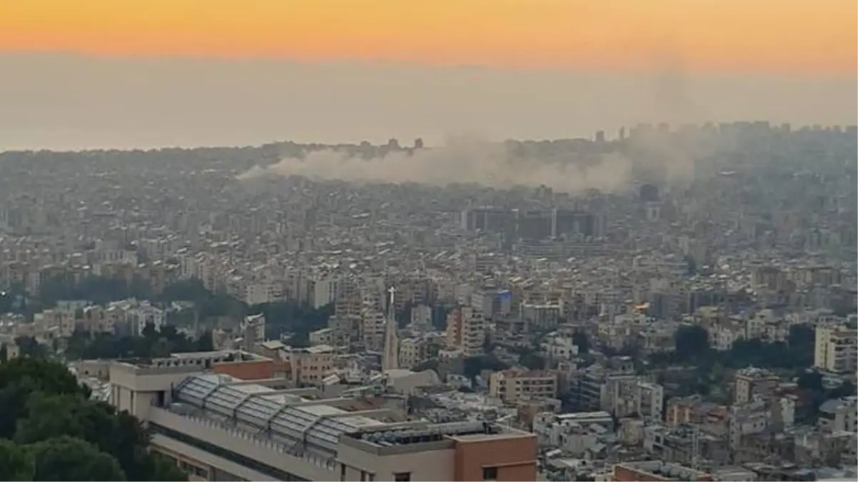 İsrail, Lübnan'ın başkenti Beyrut'u vurdu