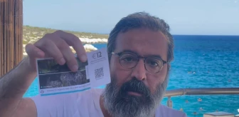 Mersin'de euro ile bilet satıldığını gören Mustafa Üstündağ, bakanlığa isyan etti: Utandım