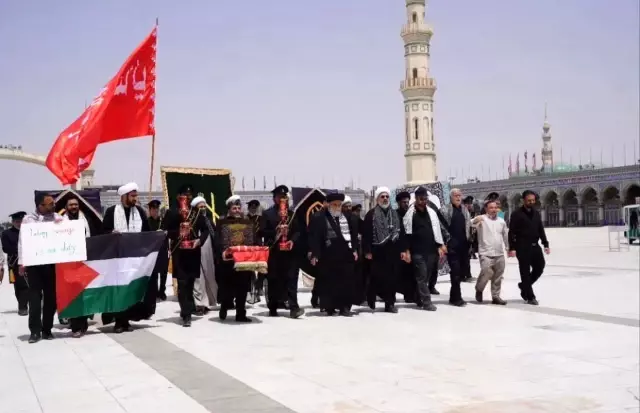 Revenge flag raised in Iran after the assassination of Ismail Haniyeh