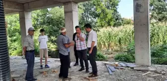 Düzce'de depremde hasar alan camiler incelendi