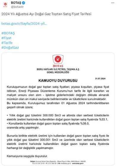 Doğal gaza zam gelecek mi? Evlerde doğal gaza ne kadar zam geldi? Doğal gaza zam gelecek mi? Evlerde doğal gaza ne kadar zam geldi?