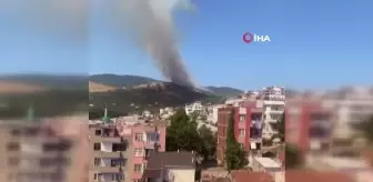 Erdek'teki orman yangınına 4 helikopter ve 3 uçak müdahale ediyor