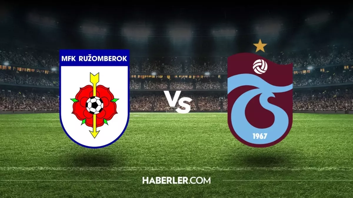 Trabzonspor-Ruzomberok maçı ne zaman, saat kaçta, hangi kanalda? Trabzonspor-Ruzomberok maçı şifresiz mi?