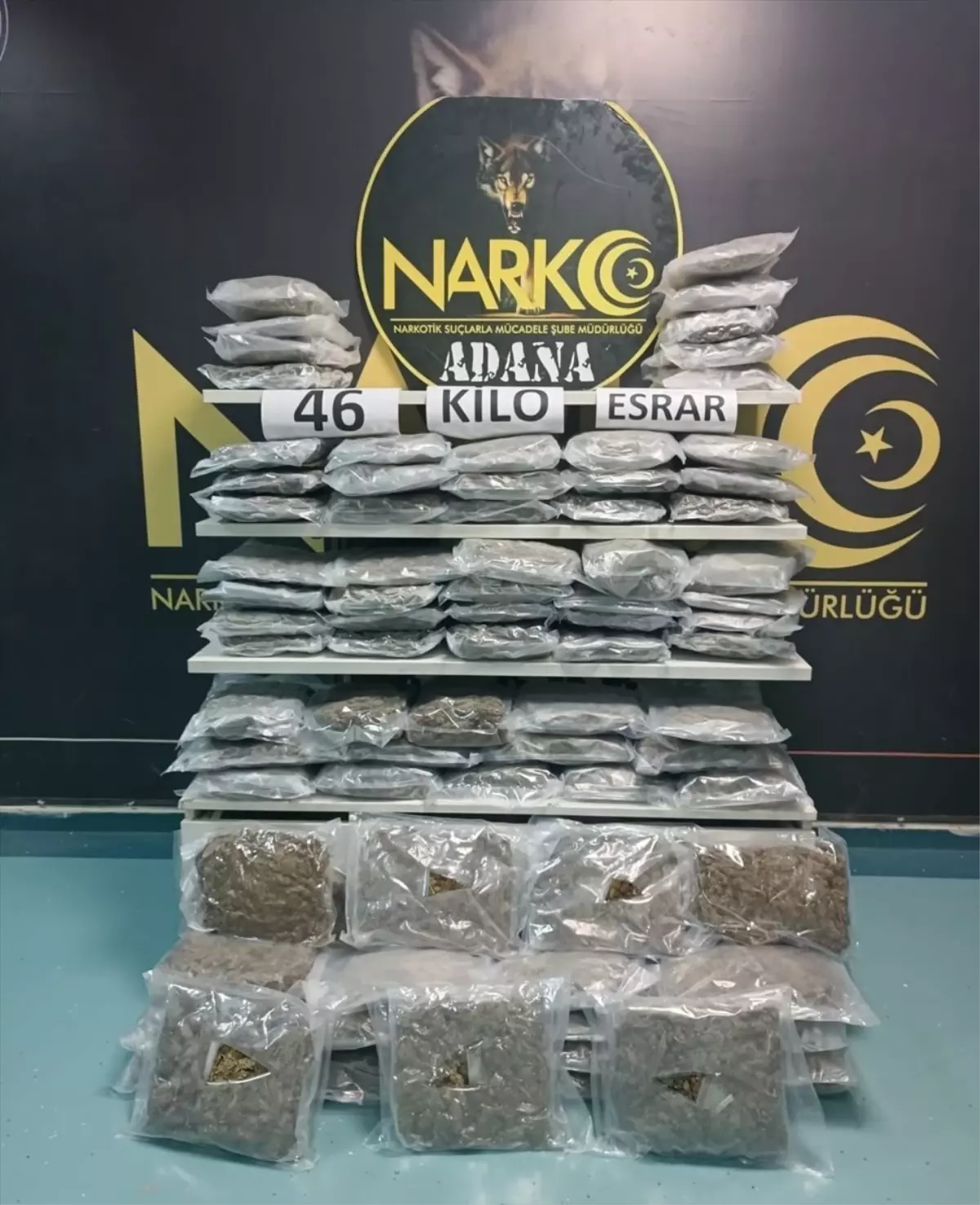 Adana'da 46 Kilogram Esrar Bulunan Tırın Sürücüsü Tutuklandı