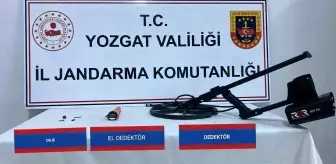 Yozgat'ta Kaçak Define Arayan Kişi Yakalandı