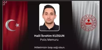 Gaziantep Çevik Kuvvet Şube Müdürlüğü'nde görevli polis memuru eğitim kazası sonucu şehit oldu