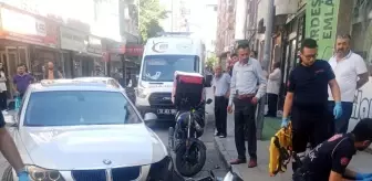 Isparta'da Otomobil ile Motosikletin Çarpışması Sonucu 2 Kişi Yaralandı