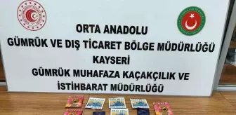 Kayseri'de Yurtdışından Kargo İle Uyuşturucu Operasyonu