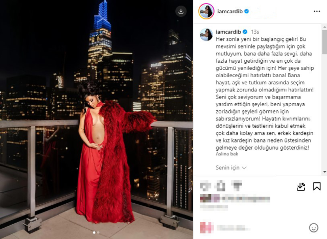 Cardi B’nin Açıklamaları: Aşk ve Hayat Üzerine Düşünceler