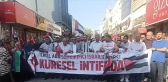 Adana, Hatay, Mersin ve Osmaniye'de Hamas ve İsrail protestoları düzenlendi