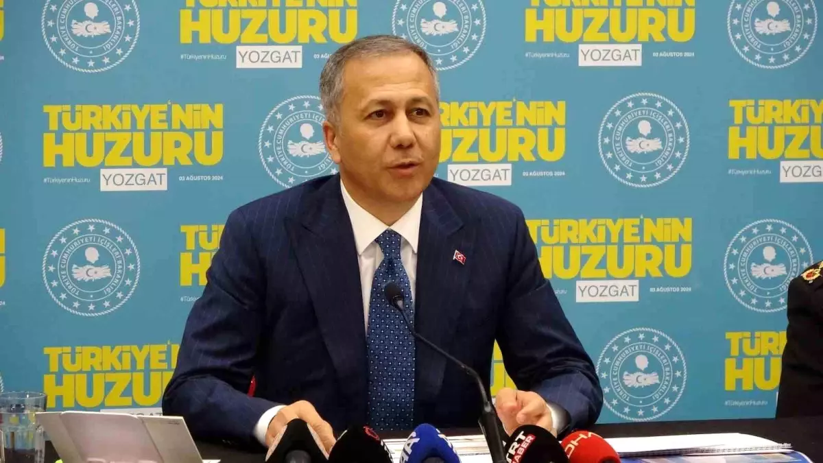 İçişleri Bakanı: Hırsızlık suçlarında yüzde 47 düşüş yaşandı