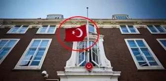 Hollandalı siyasetçiden aşağılık paylaşım! Yarıya inen bayrakla Türk milletine hakaret etti