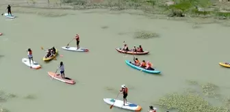 Kahramanmaraş'ın Andırın ilçesi doğa sporları tutkunlarına ev sahipliği yapıyor