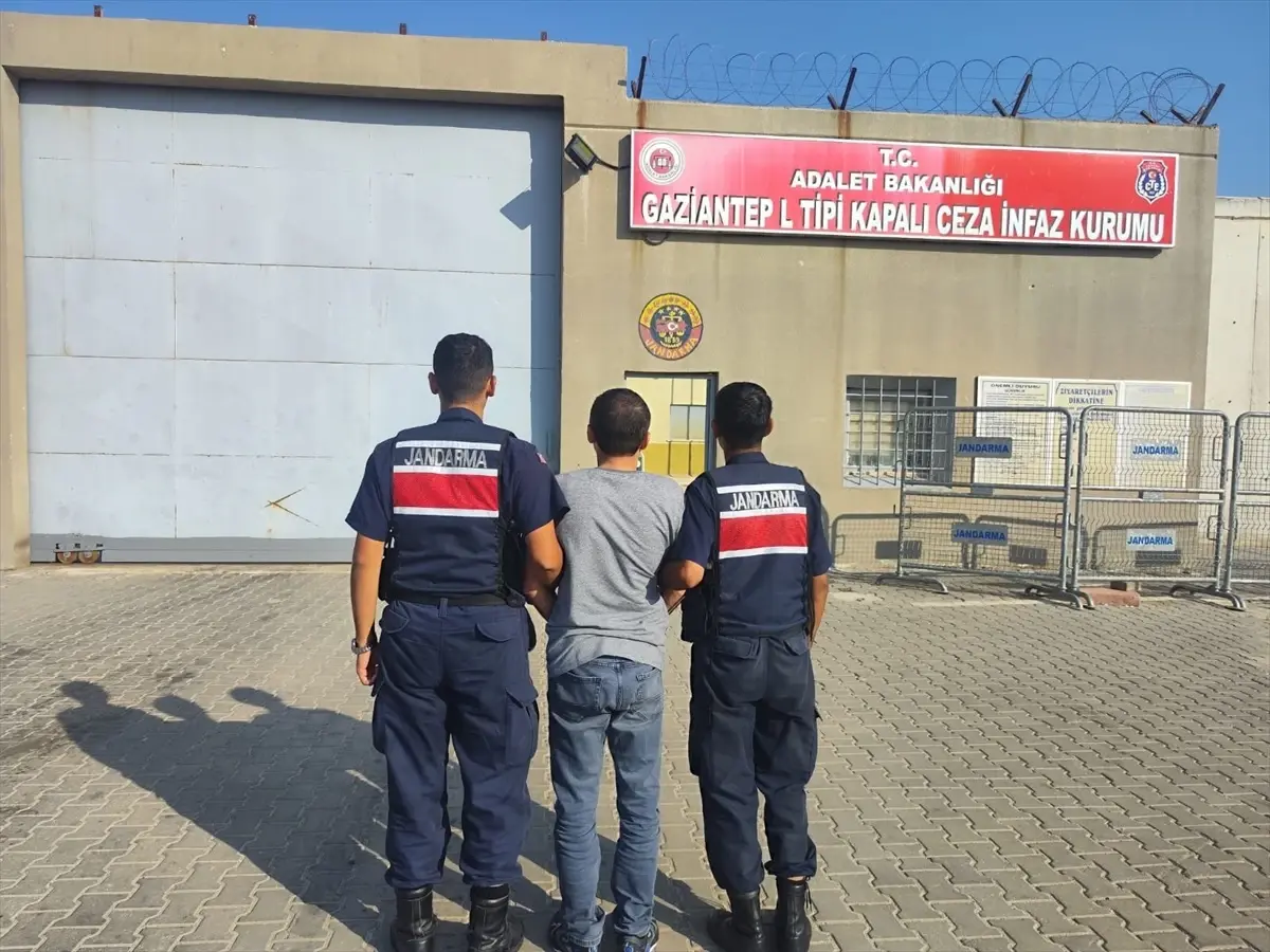 Gaziantep'te aranan hükümlü yakalandı